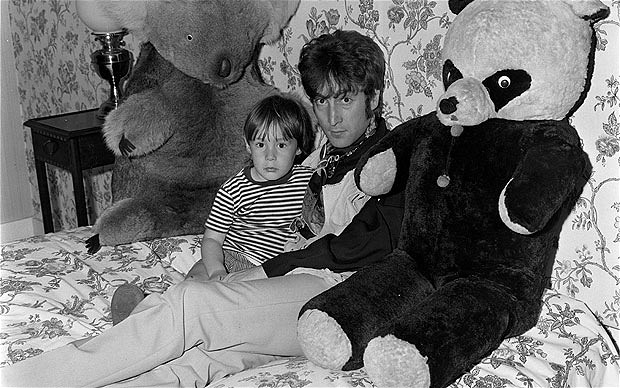 John Lennon and Julian Lennon