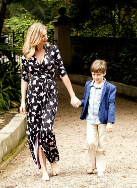 Wardrobe101 for mums_Dijanna Mulhearn and son Thommy