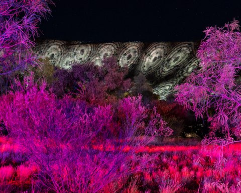 Eagle's Eye - animation of various works of artist Jeannie Nungarrayi Egan